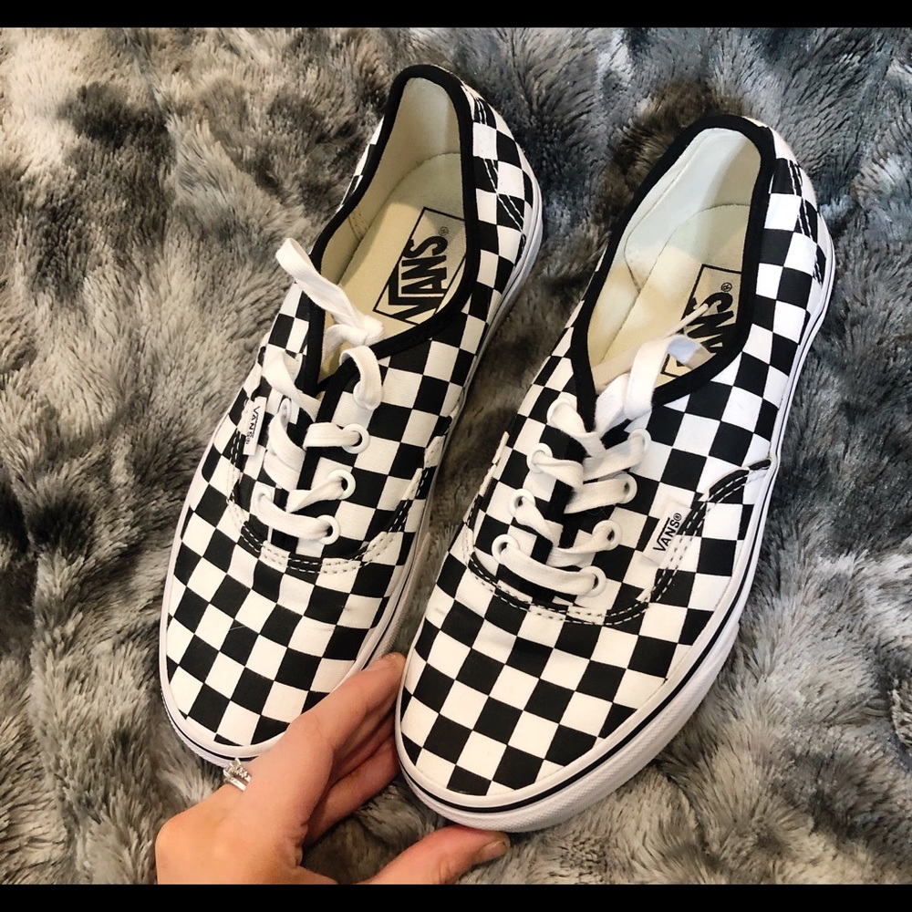 Brand new Checkered Vans